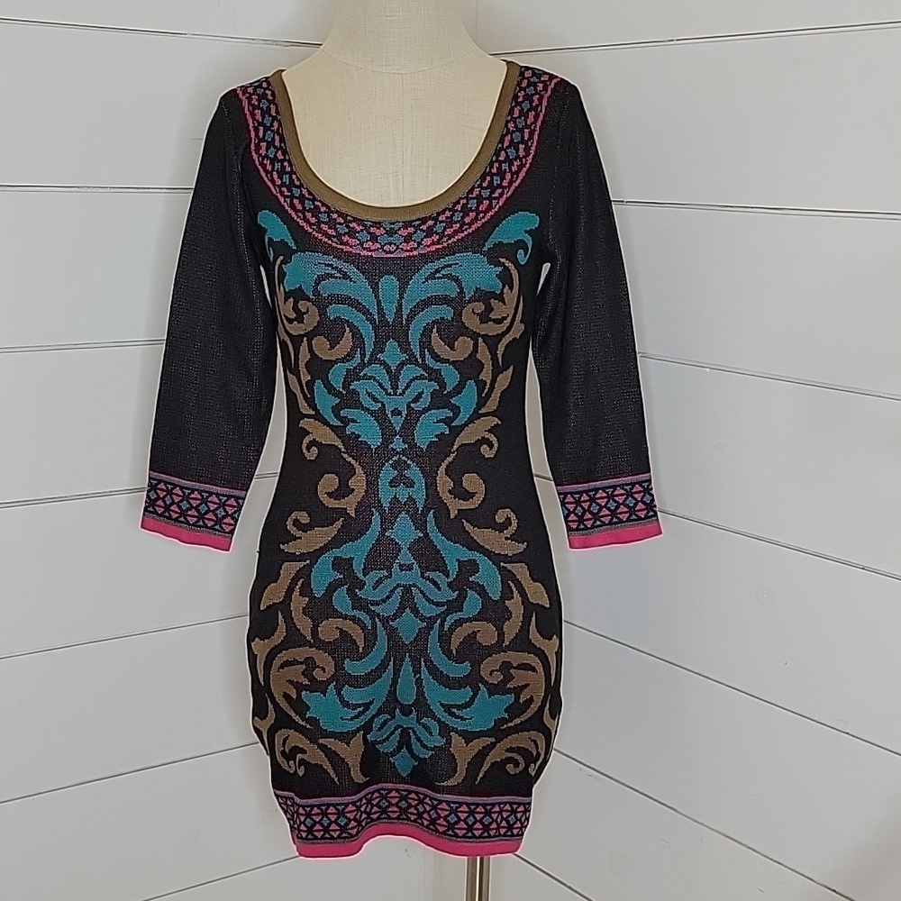Flying Tomato small long sleeve sweater dress